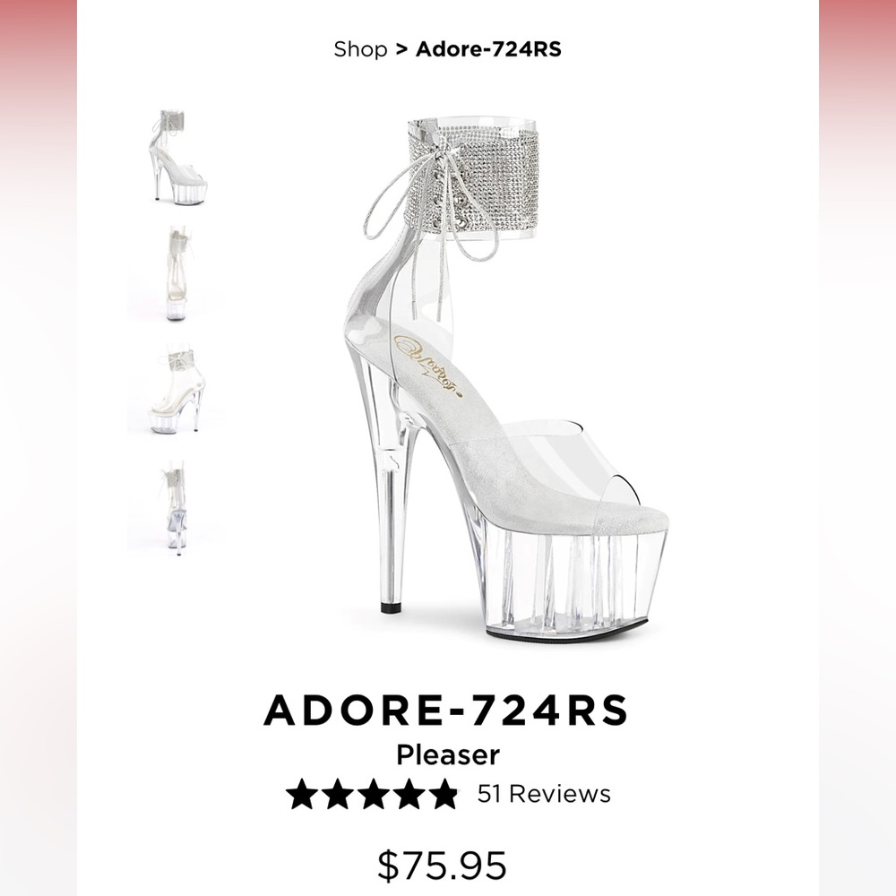 7” Pleaser Heels
